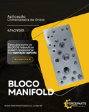 47409581 BLOCO MANIFOLD HIDRÁULICO