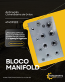 47409582 BLOCO MANIFOLD HIDRÁULICO