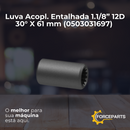 Luva Acopl.  Entalhada 1.1/8” 12D 30°  X 61 mm 0503031697