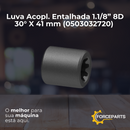 Luva Acopl. Entalhada 1.1/8” 8D 30° X 41 mm 0503032720
