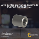 Luva Centro da Flange Entalhada 1.1/8” 8D 30° X 47 mm