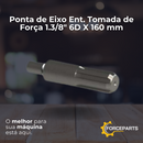 Ponta de Eixo Ent. Tomada de Força 1.3/8" 6D X 160 mm