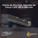 Ponta de Eixo Ent. Tomada de Força 1.3/8" 6D X 190 mm