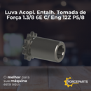 Luva Acopl. Entalh. Tomada de Força 1.3/8 6E C/ Eng 12Z P5/8