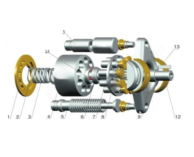 Item 5 - Válvula - A10VS016 / A10VS018 / A10VS028 / A10VS045 / A10VS052 / A10VS063 / A10VS071 / A10VS085 / A10VS100 / A10VS140