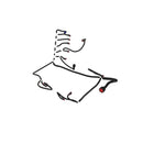 AKK12680 CHICOTE ELETRICO DA TRANSMISSÃO