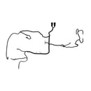 AXT10661 Chicote Elétrico John Deere