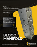 11163110C BLOCO MANIFOLD HIDRÁULICO