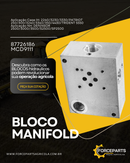 87726186 / MCD9111 BLOCO MANIFOLD HIDRÁULICO