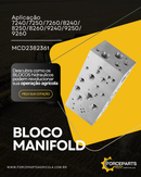 MCD2382361 BLOCO MANIFOLD HIDRAULICO
