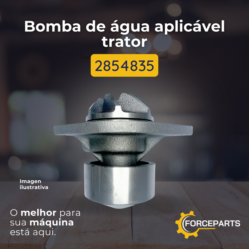 2854835 BOMBA DE AGUA APLICAVEL TRATOR