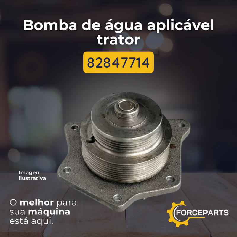 82847714 Bomba de água aplicável trator