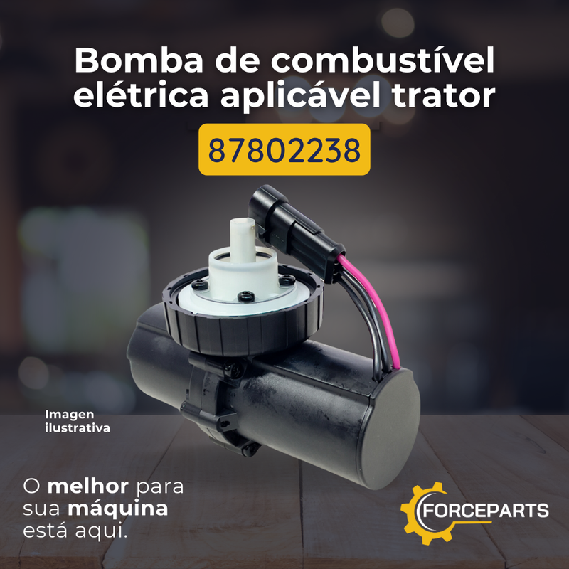 87802238 Bomba de combustível elétrica aplicável trator