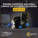 BOMBA DANFOSS KRL038cc LINHAS DE SUCÇÃO/CILINDRO AN277475