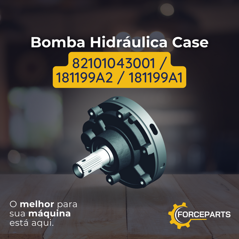 Bomba Hidráulica Case 82101043001  181199A2  181199A1