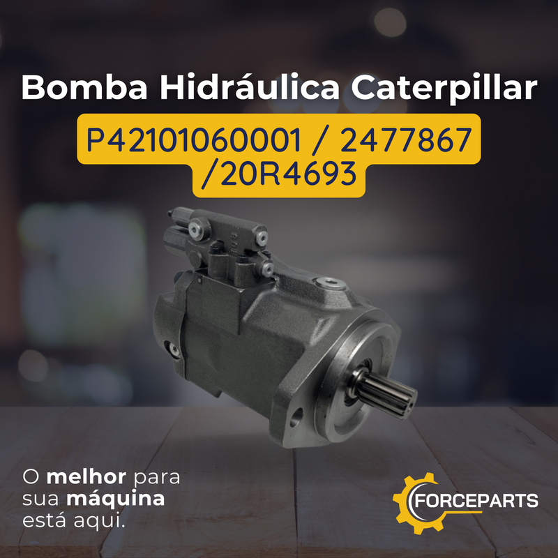 Bomba Hidráulica Caterpillar P42101060001  2477867 20R4693