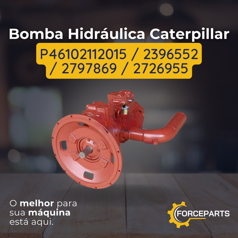Bomba Hidráulica Caterpillar P46102112015  2396552  2797869  2726955