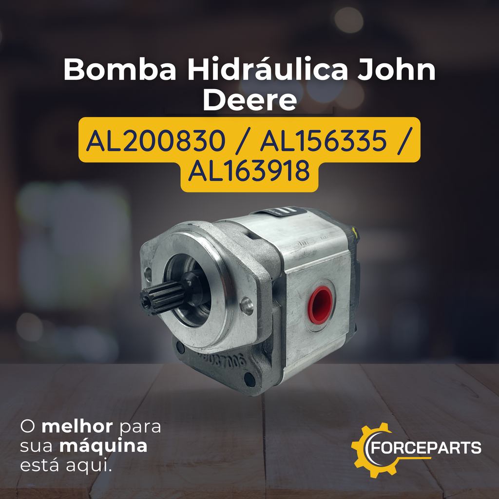 Bomba Hidráulica John Deere AL200830 AL156335 AL163918