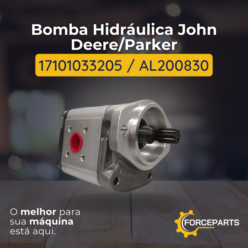 Bomba Hidráulica John Deere Parker 17101033205 AL200830