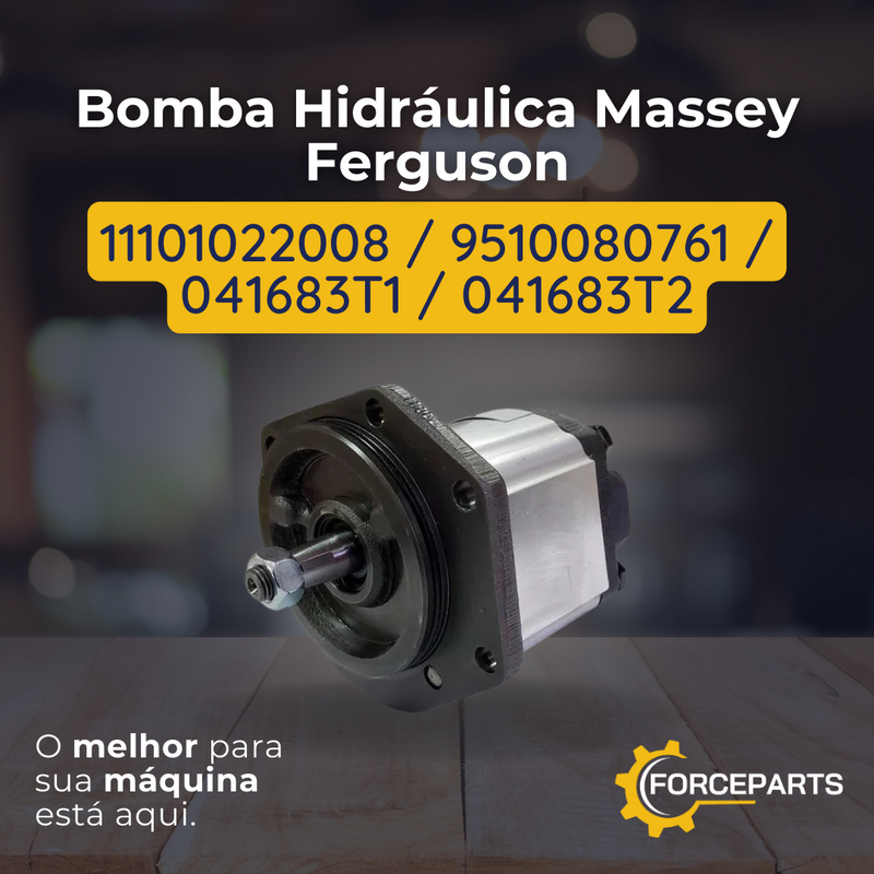 Bomba Hidráulica Massey Ferguson 11101022008 9510080761 041683T1 041683T2