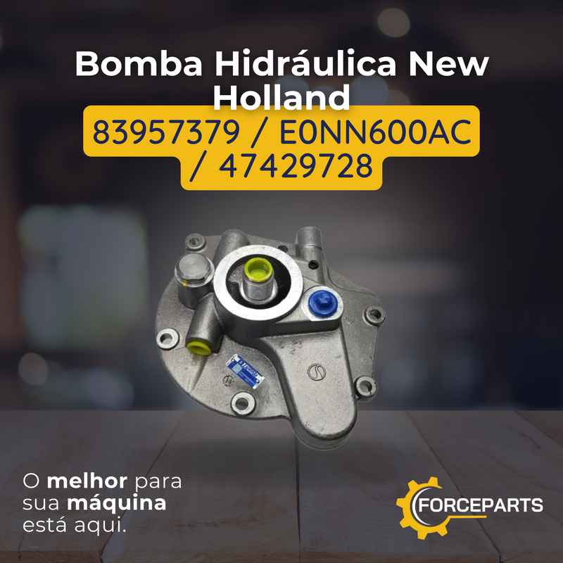 Bomba Hidráulica New Holland 83957379  E0NN600AC  47429728
