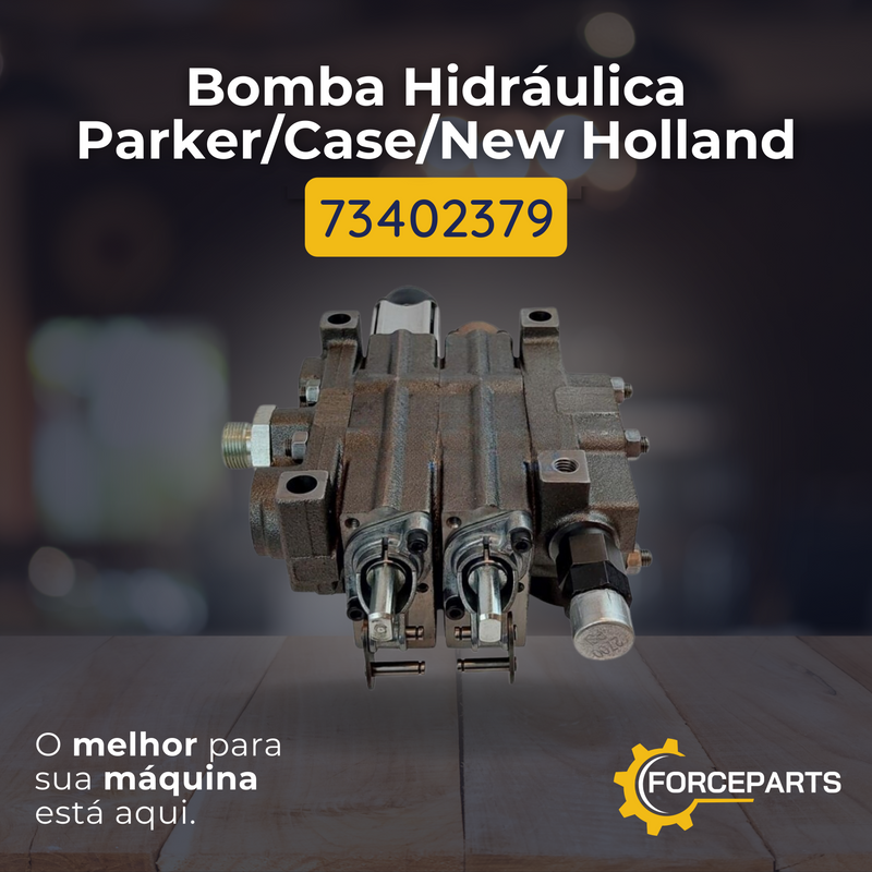 Bomba Hidráulica Parker Case New Holland 73402379