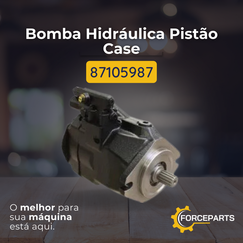 Bomba Hidráulica Pistão Case  87105987