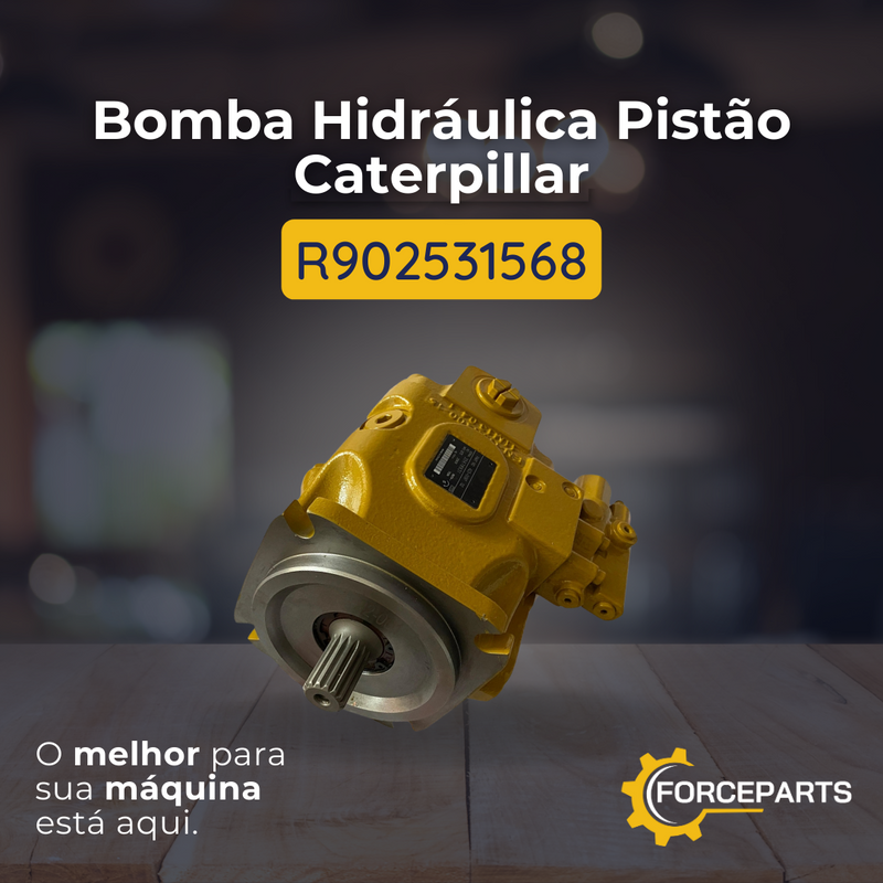 Bomba Hidráulica Pistão Caterpillar R902531568