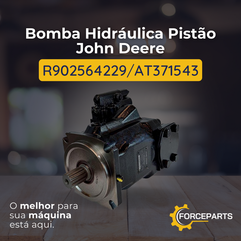 Bomba Hidráulica Pistão John Deere R902564229 AT371543