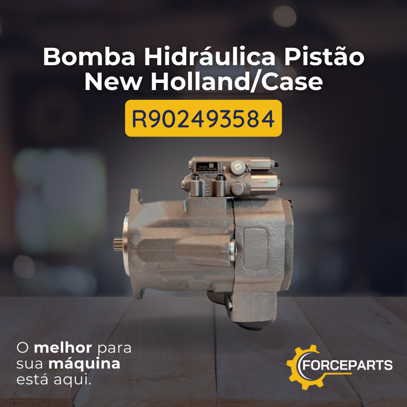 Bomba Hidráulica Pistão New Holland Case R902493584