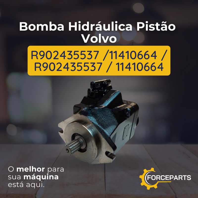 Bomba Hidráulica Pistão  Volvo 11410664  R902435537  11410664