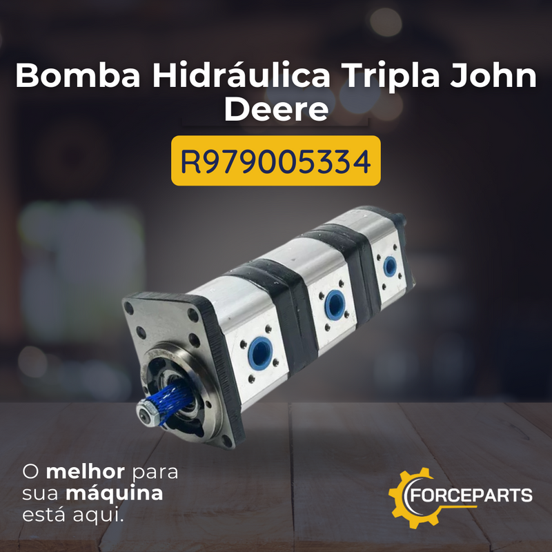 Bomba Hidráulica Tripla John Deere R979005334