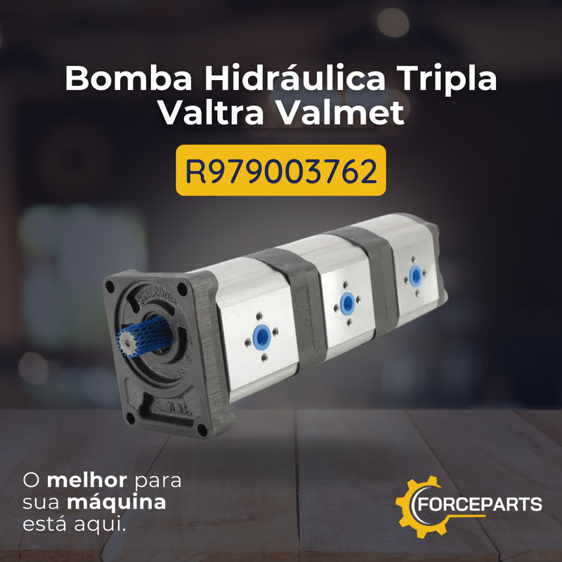 Bomba Hidráulica Tripla Valtra Valmet R979003762