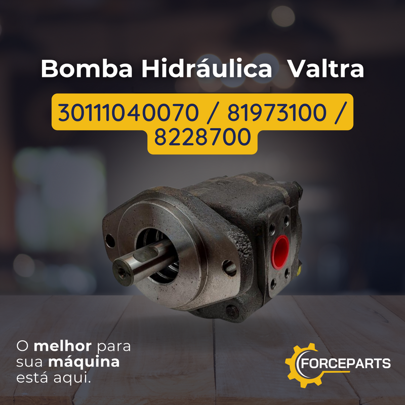 Bomba Hidráulica  Valtra 30111040070  81973100  8228700