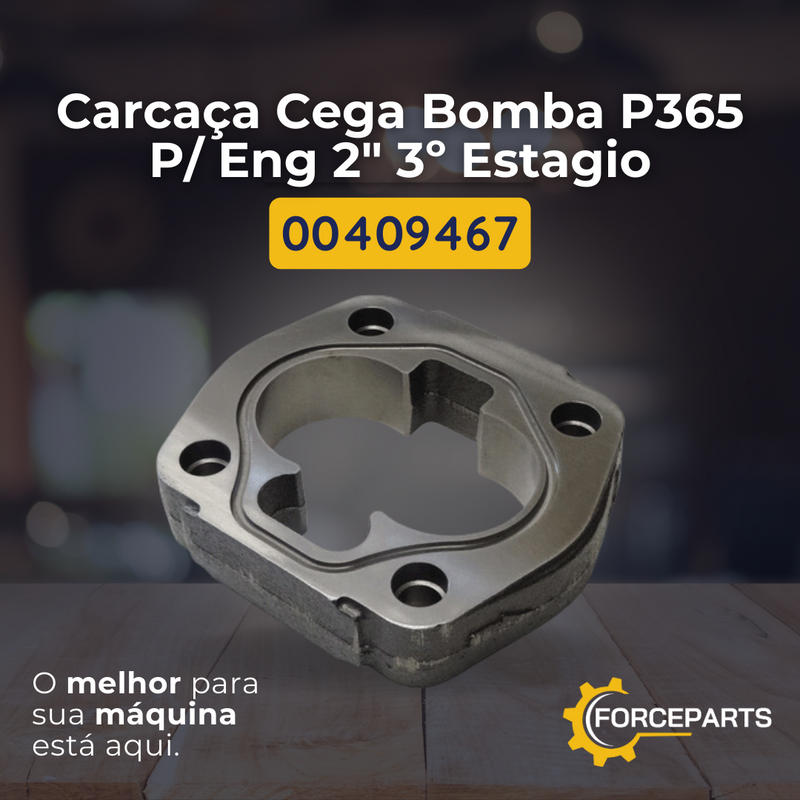 Carcaça cega bomba P365 p/eixo 2" 3º estagio 00409467