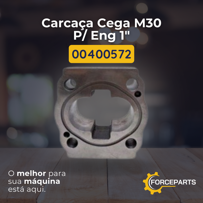 Carcaça cega M30 p/eixo 1" 00400572