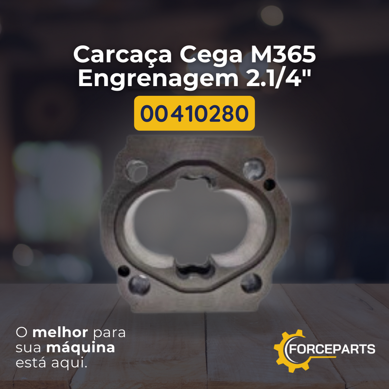 Carcaça cega M365 p/eixo 2.1/4" 00410280