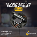 Conjunto coroa e pinhão tração VT 10x40z 196410