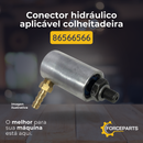 86566566 CONECTOR HIDRAULICO APLICAVEL COLHEITADEIRA