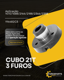 196482C3 CUBO 21T 3 FUROS
