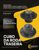 87307670 CUBO DA RODA TRASEIRA