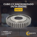 Cubo conjunto sincronizado 2A/3A 51x24z 040751