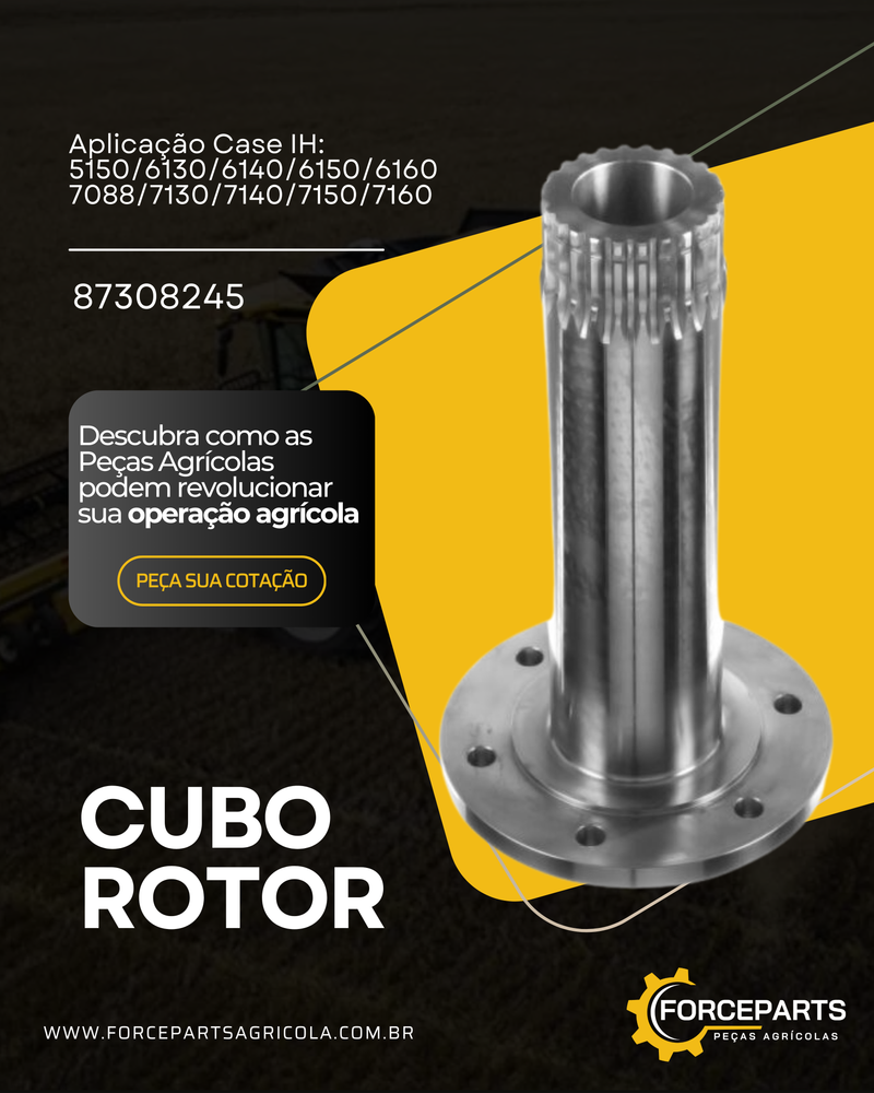 87308245 CUBO DO VARIDADOR DO ROTOR