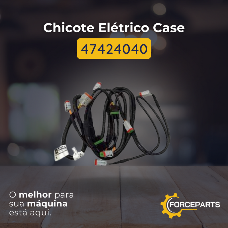 Chicote Elétrico Case 47424040