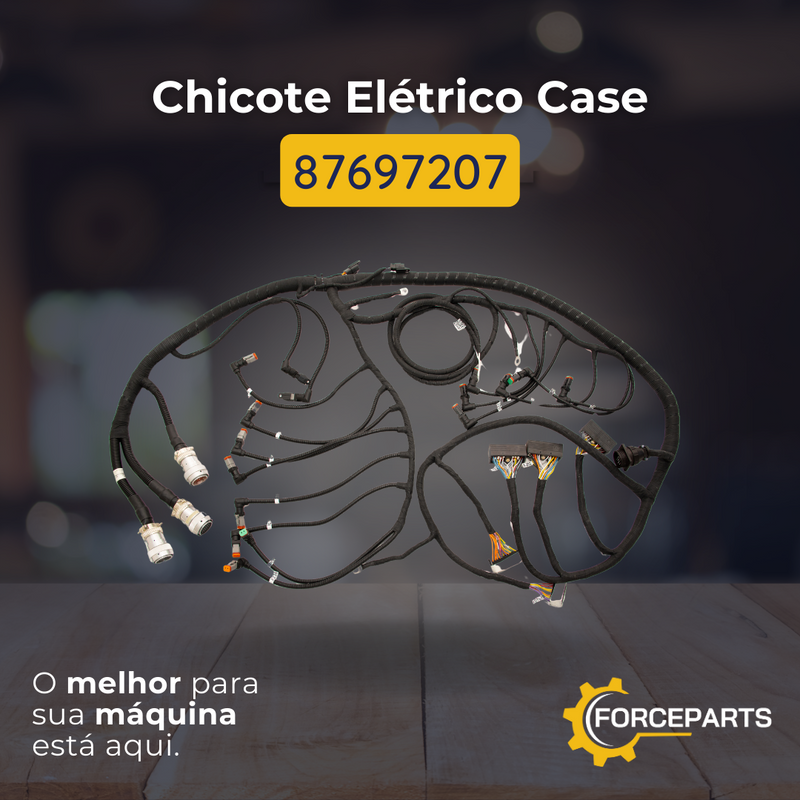 Chicote Elétrico Case 87697207