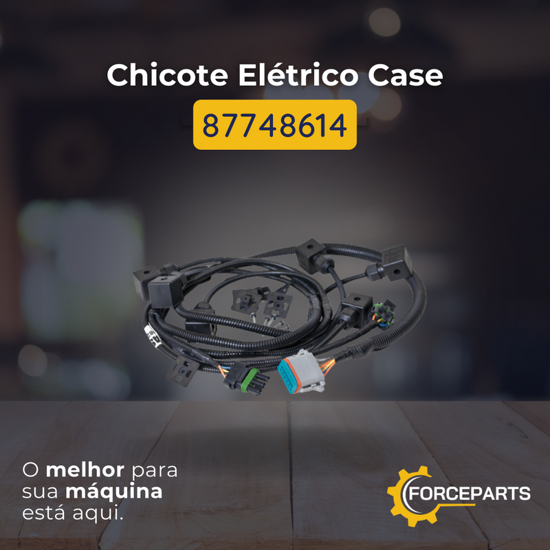 Chicote Elétrico Case 87748614