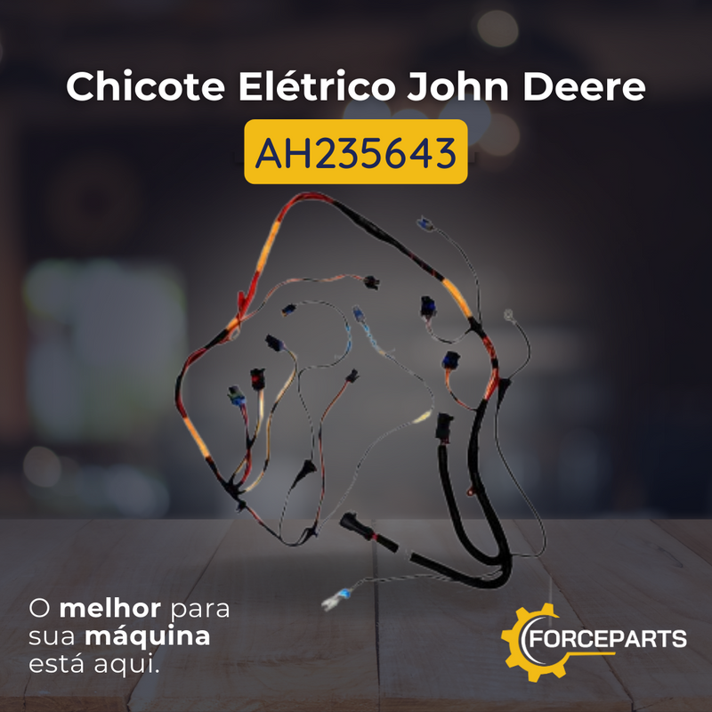 Chicote Elétrico John Deere AH235643