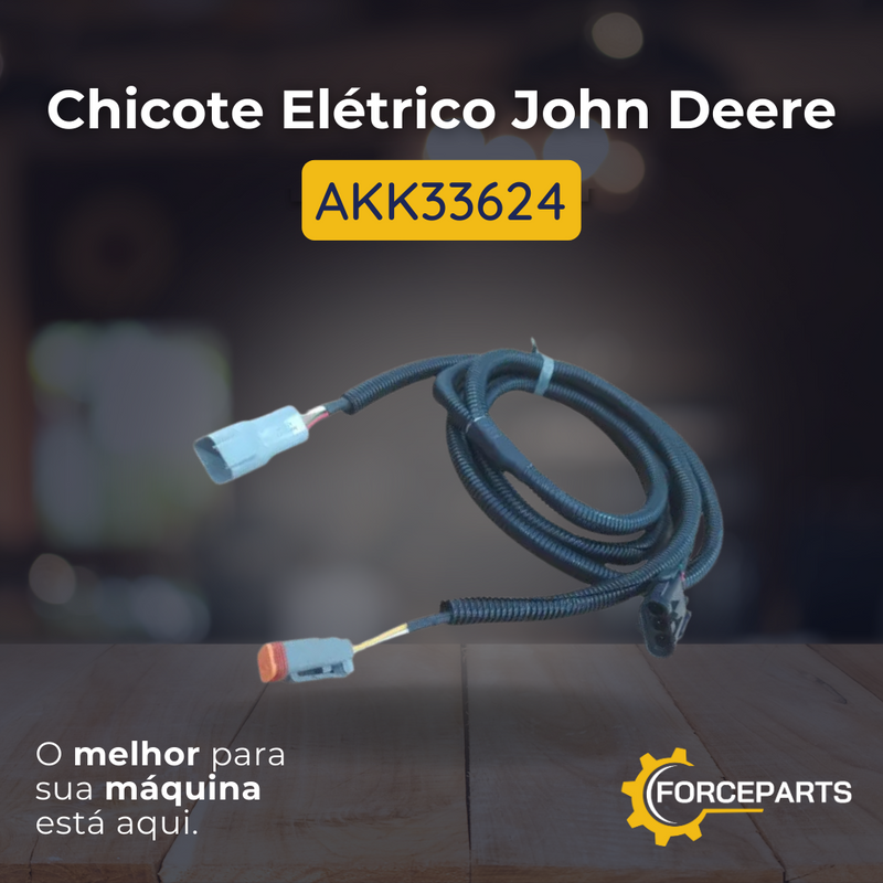 Chicote Elétrico John Deere AKK33624
