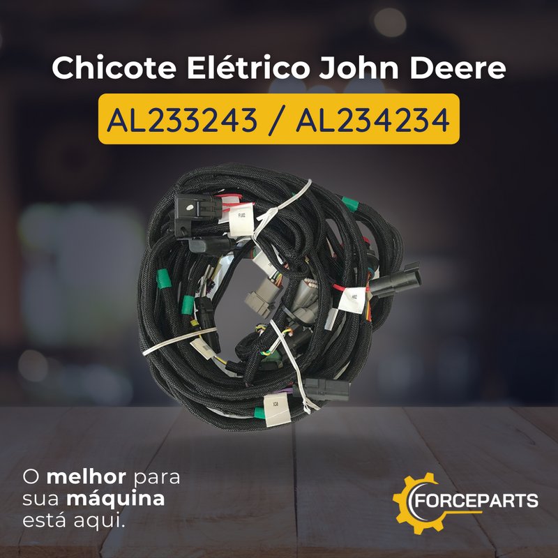 Chicote Elétrico John Deere AL233243 - AL234234