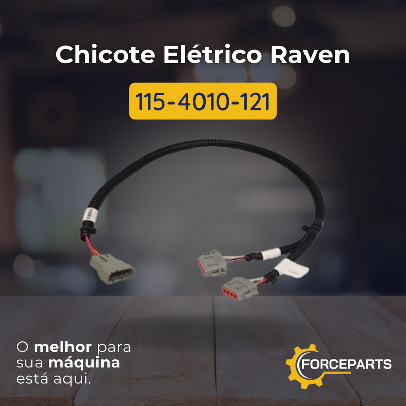 Chicote Elétrico Raven 115-4010-121